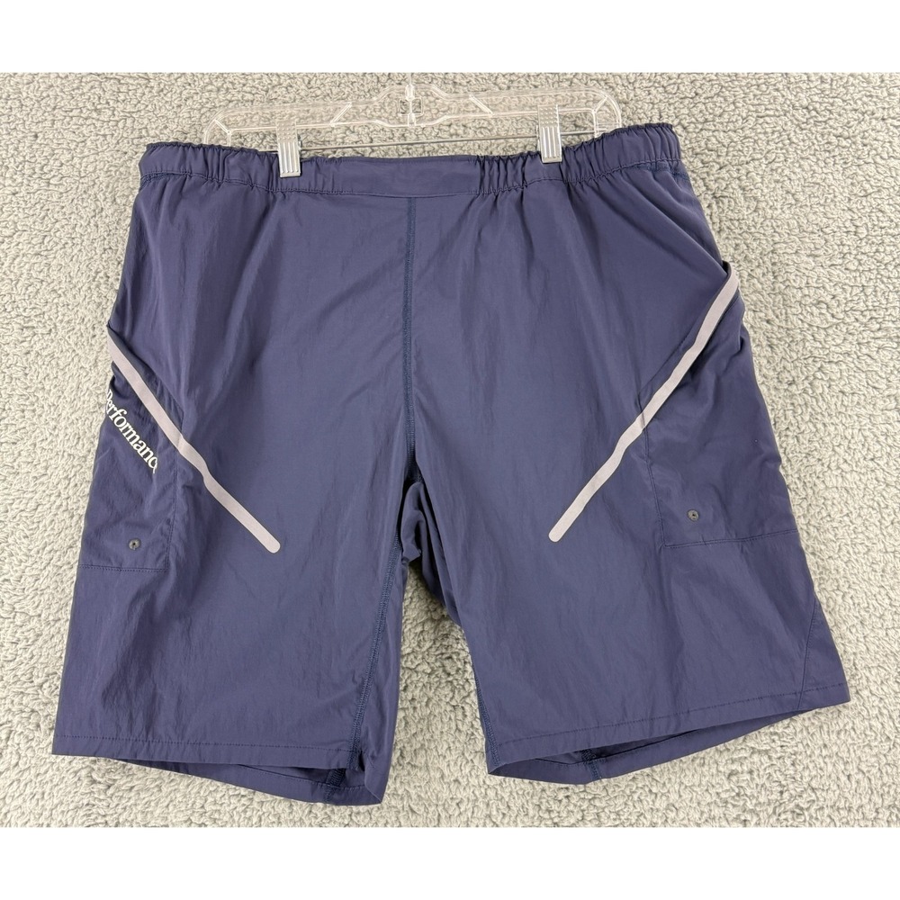 Peak Performance‎ Leap Losh Shorts Mens Large Blue Pull On Elastic Waist Outdoor